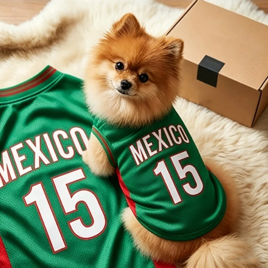2026 Soccer Pet Jersey – Sports Shirt for Dogs