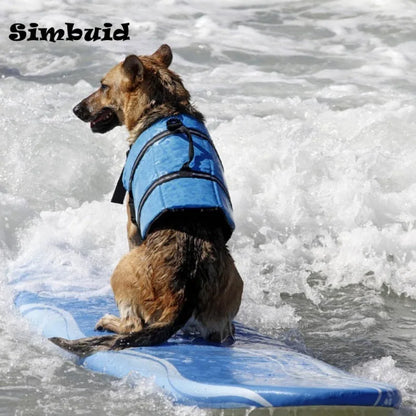 Reflective Dog Life Jacket – Adjustable Swim Safety Vest for Dogs