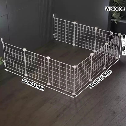 Pet Safety Fence – Indoor Training & Isolation Barrier for Rabbits, Kittens & Puppies