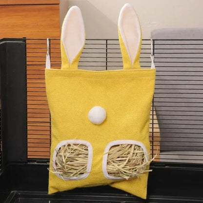 FurFora™ Hanging Hay Feeder Bag