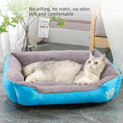 Orthopedic Dog Sofa Bed – Soft Washable Comfort Cushion