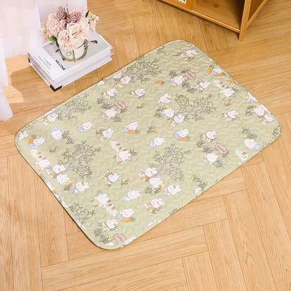 Cotton Rabbit Floor Mat – All-Season Comfort Sleeping Pad
