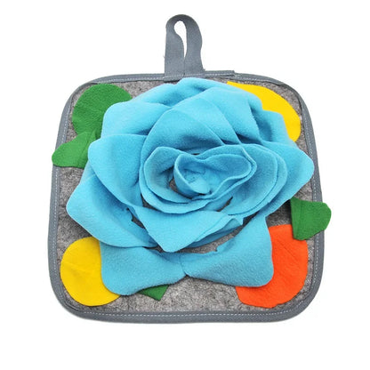 Pet Snuffle Mat – Interactive Foraging & Feeding Pad for Rabbits