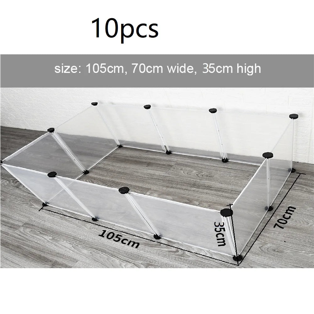 Pet Playpen – Modular Safety Enclosure for Kittens, Puppies & Rabbits