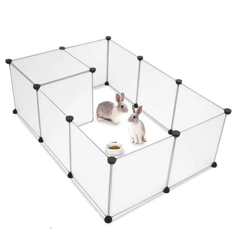 Pet Playpen – Modular Safety Enclosure for Kittens, Puppies & Rabbits