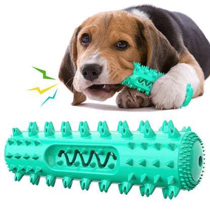 Squeaky Dog Chew Toy – Molar Stick Dental Cleaning & Treat Dispensing Toy