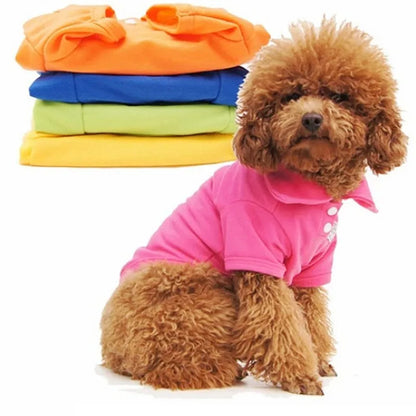 Luxury Dog Polo Shirt for Small Dogs