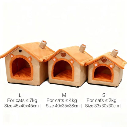 Cozy Pet House Bed