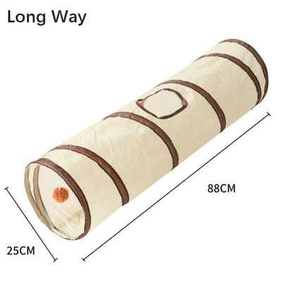 Foldable Pet Tunnel – Interactive Play Tube