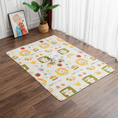 Cotton Rabbit Floor Mat – All-Season Comfort Sleeping Pad