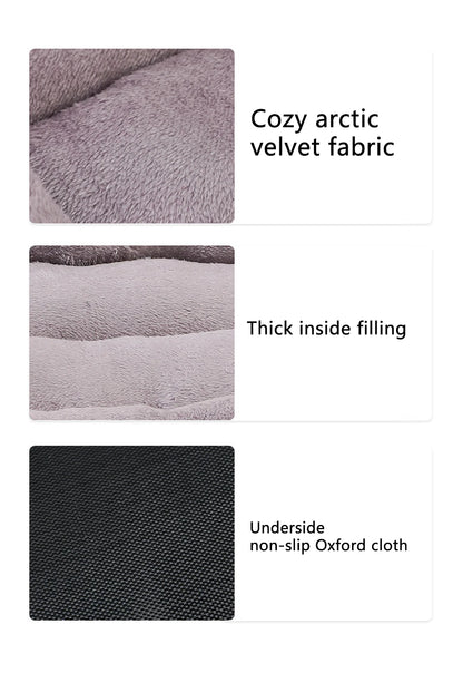 Orthopedic Dog Sofa Bed – Soft Washable Comfort Cushion