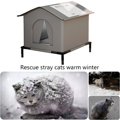 Waterproof Outdoor Stray Cat House