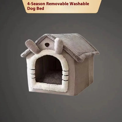 Cozy Pet House Bed