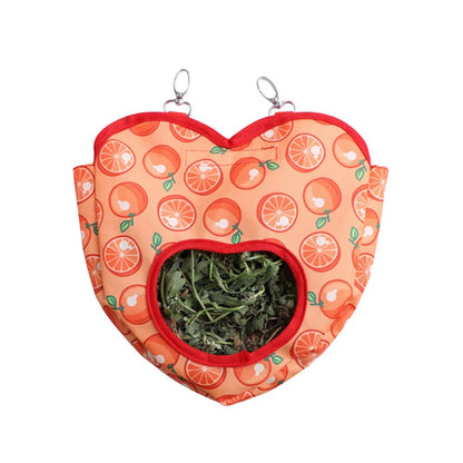 Rabbit Heart Hay Feeding Bag