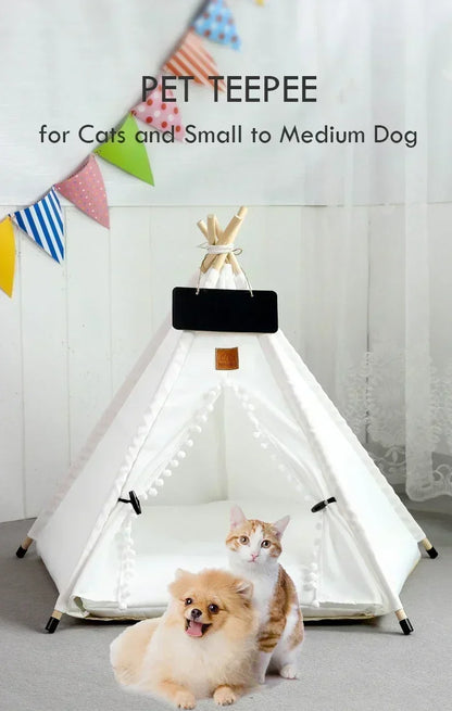 Tent House with Cushion – Cozy Indoor Hideaway