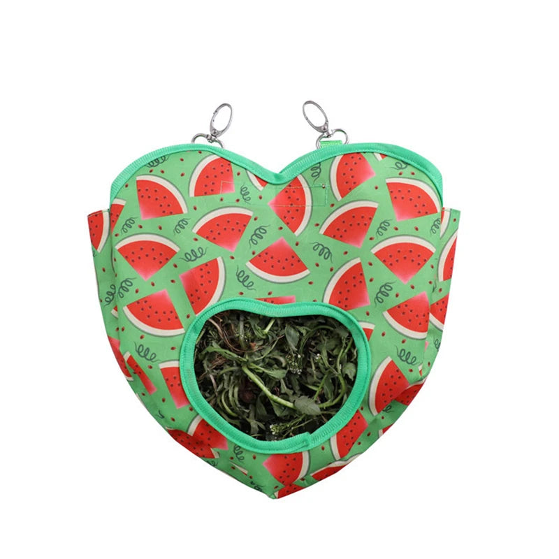Rabbit Heart Hay Feeding Bag