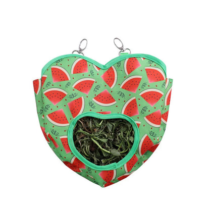 Rabbit Heart Hay Feeding Bag