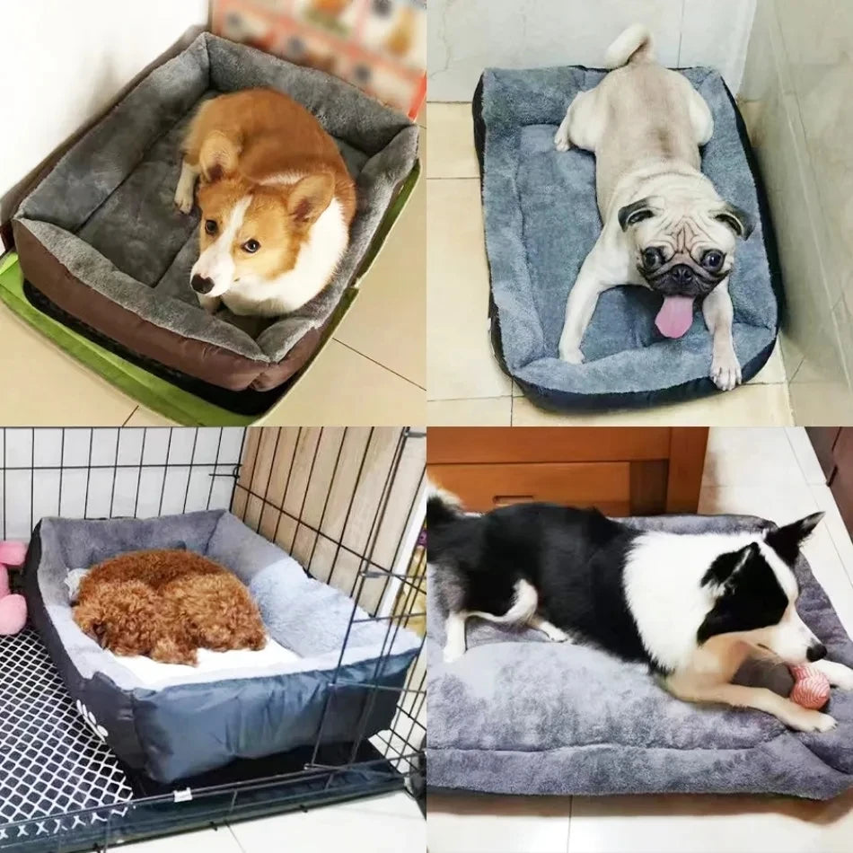 Orthopedic Dog Sofa Bed – Soft Washable Comfort Cushion