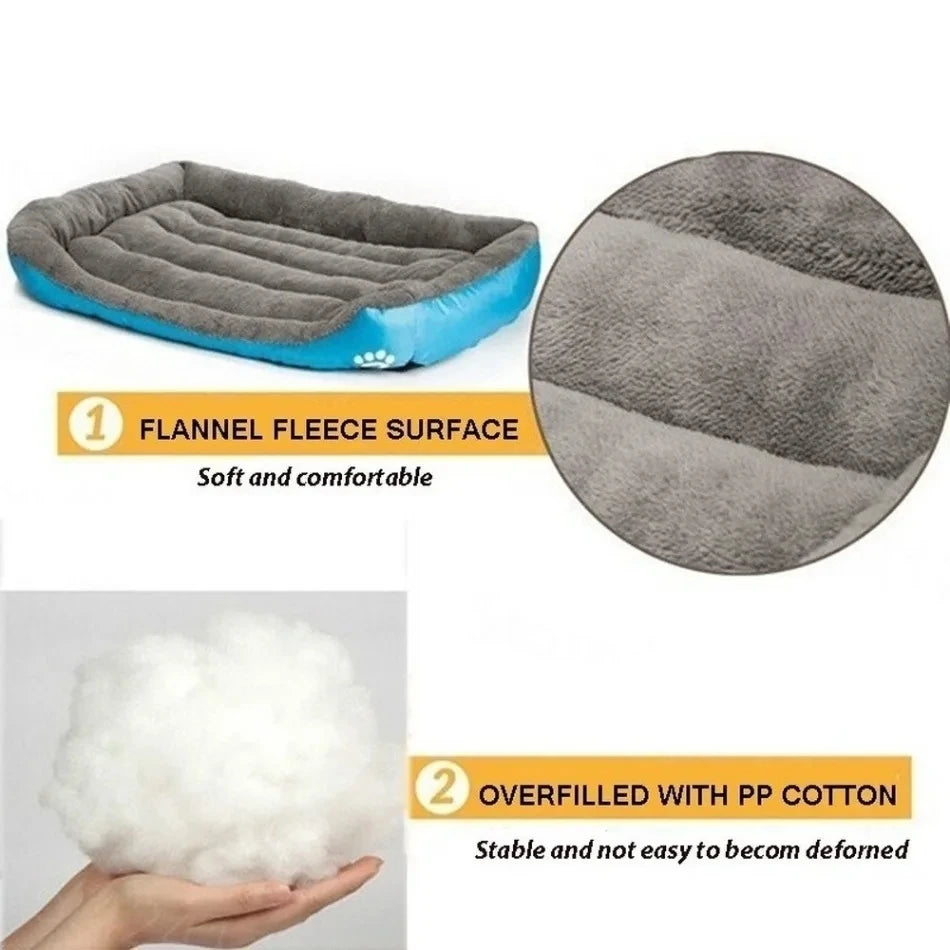 Orthopedic Dog Sofa Bed – Soft Washable Comfort Cushion