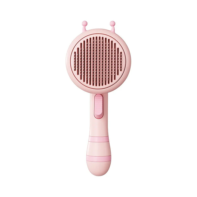 Self-Cleaning Pet Grooming Brush – Deshedding Comb for Dogs & Cats