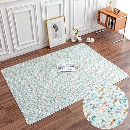 Cotton Rabbit Floor Mat – All-Season Comfort Sleeping Pad