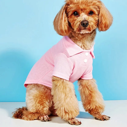 Luxury Dog Polo Shirt for Small Dogs