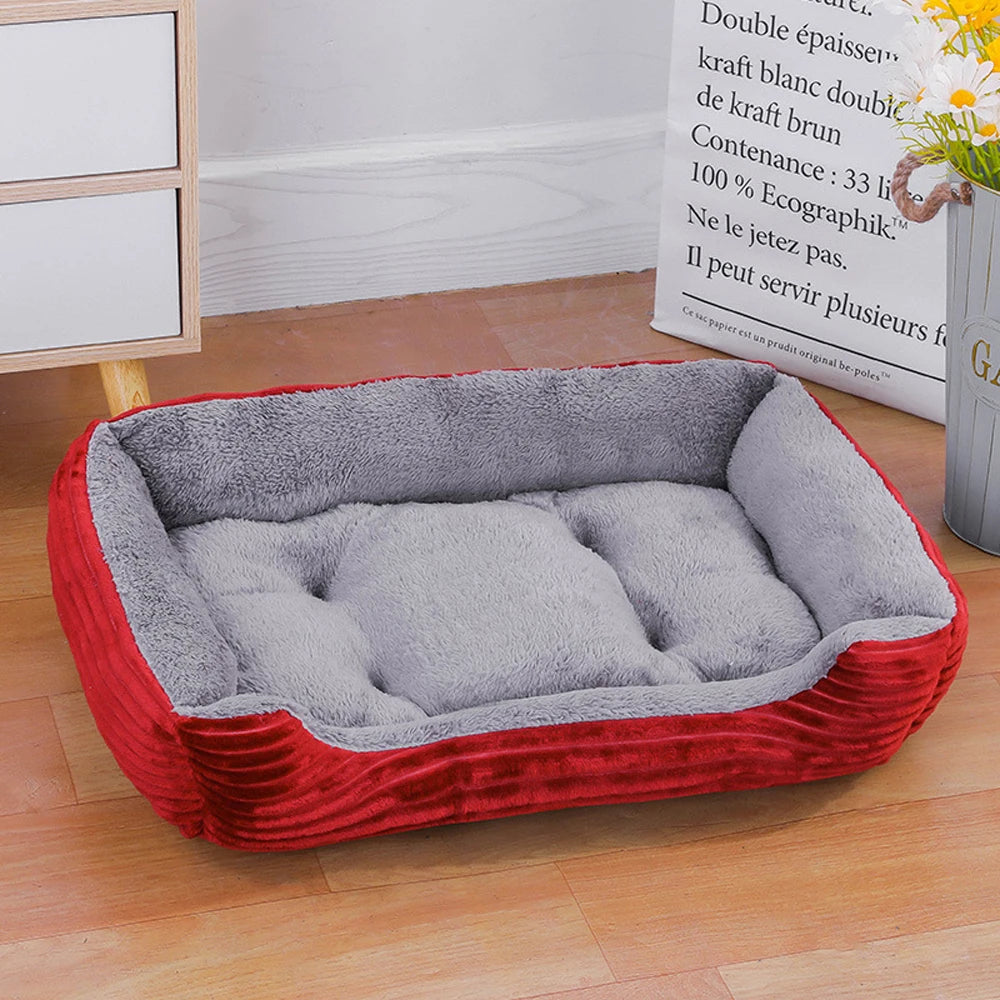 Orthopedic Dog Sofa Bed – Soft Washable Comfort Cushion