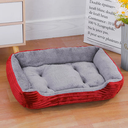 Orthopedic Dog Sofa Bed – Soft Washable Comfort Cushion
