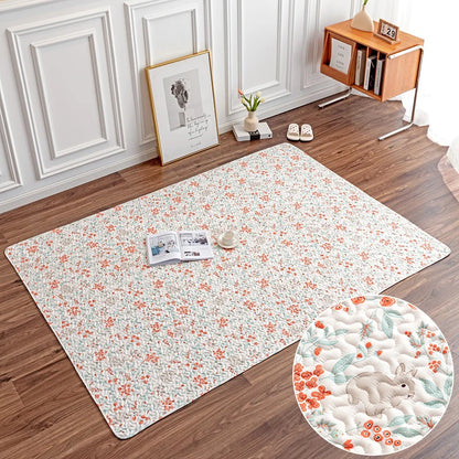 Cotton Rabbit Floor Mat – All-Season Comfort Sleeping Pad