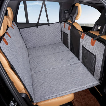 Waterproof Dog Car Seat Cover Hammock – Scratch Proof & Non-Slip Pet Travel Protector