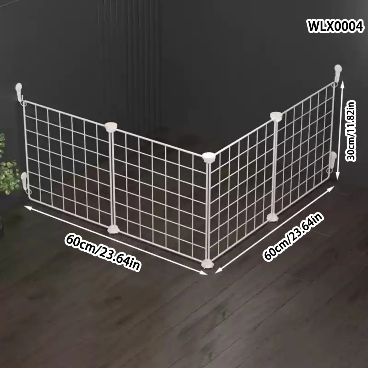 Pet Safety Fence – Indoor Training & Isolation Barrier for Rabbits, Kittens & Puppies