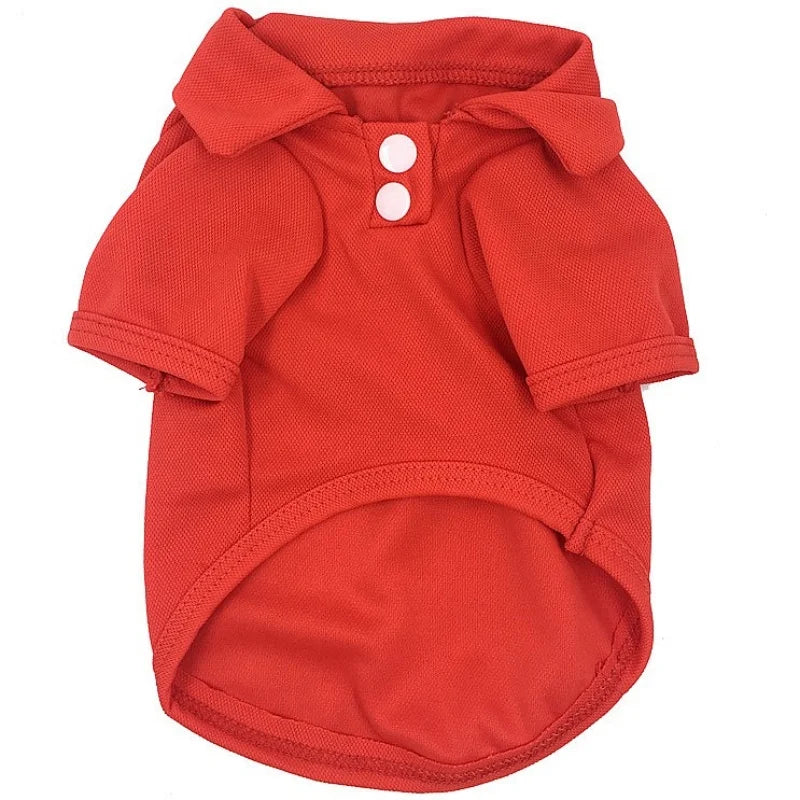 Luxury Dog Polo Shirt for Small Dogs
