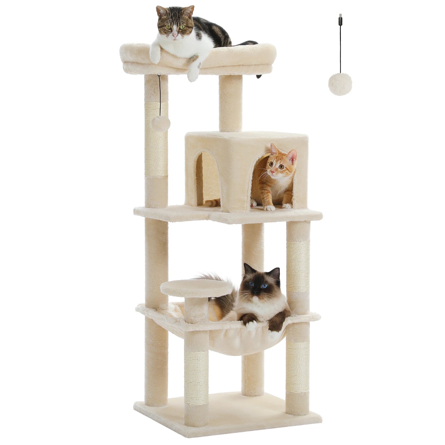 Tree Tower with Hammock, Condo & Large Top Perch