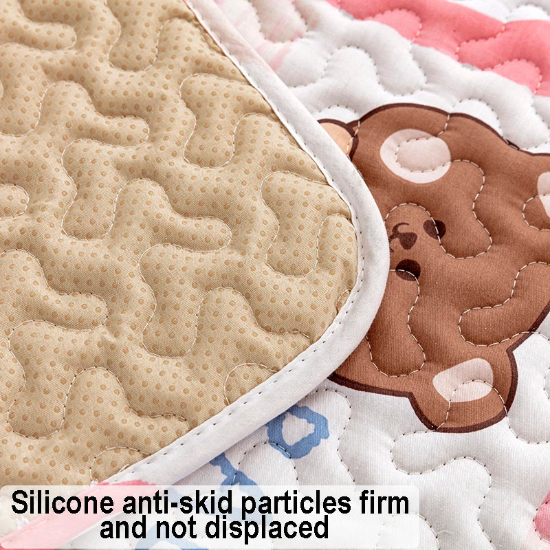 Cotton Rabbit Floor Mat – All-Season Comfort Sleeping Pad