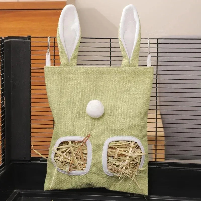 FurFora™ Hanging Hay Feeder Bag