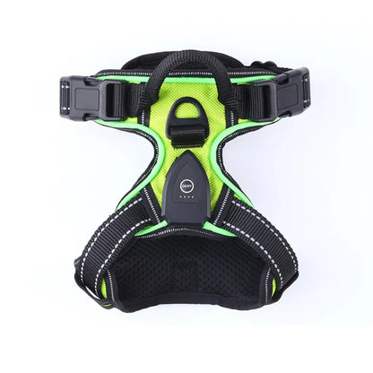 LED Reflective Dog Harness