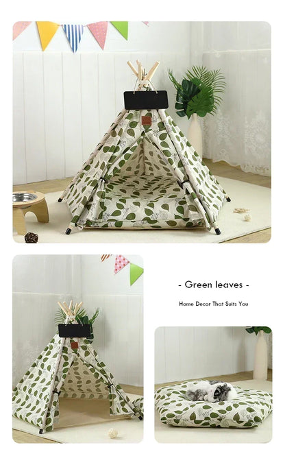 Tent House with Cushion – Cozy Indoor Hideaway