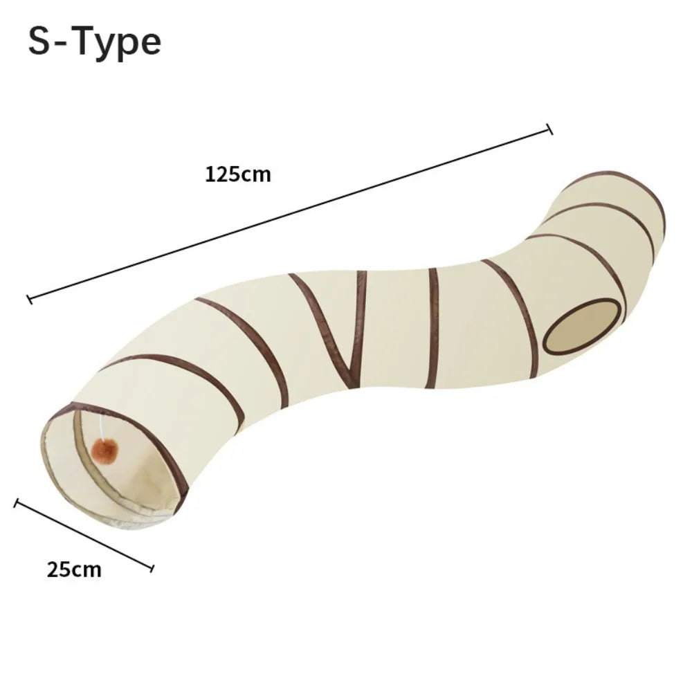 Foldable Pet Tunnel – Interactive Play Tube