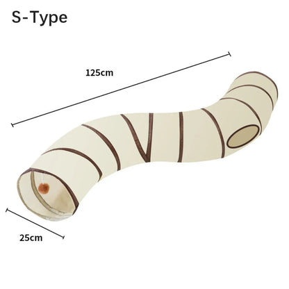 Foldable Pet Tunnel – Interactive Play Tube