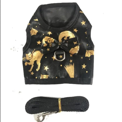 Cute Rabbit Walking Harness Set – Soft Vest with Leash for Outdoor Use