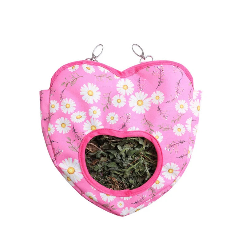 Rabbit Heart Hay Feeding Bag