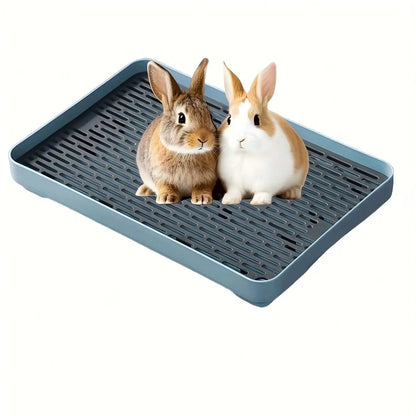 Rabbit Corner Litter Box – Small Pet Toilet Tray for Bunnies