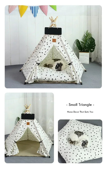 Tent House with Cushion – Cozy Indoor Hideaway