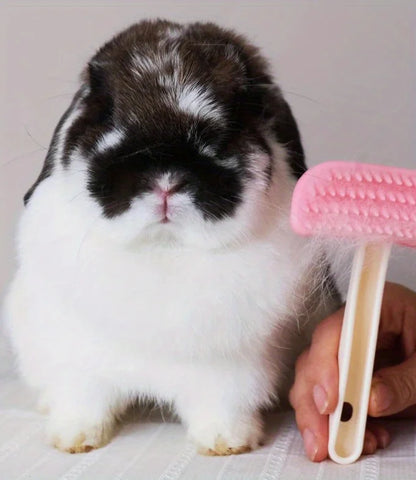 Rabbit Grooming Massage & Deshedding Comb