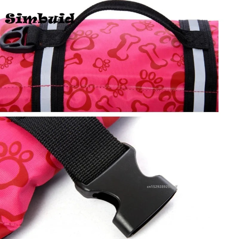 Reflective Dog Life Jacket – Adjustable Swim Safety Vest for Dogs