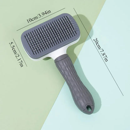 Self-Cleaning Pet Grooming Brush