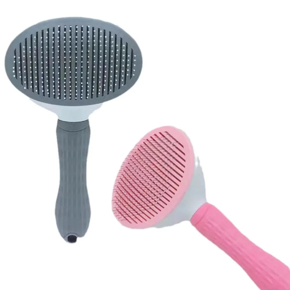 Stainless Steel Pet Grooming Brush for Dogs & Cats