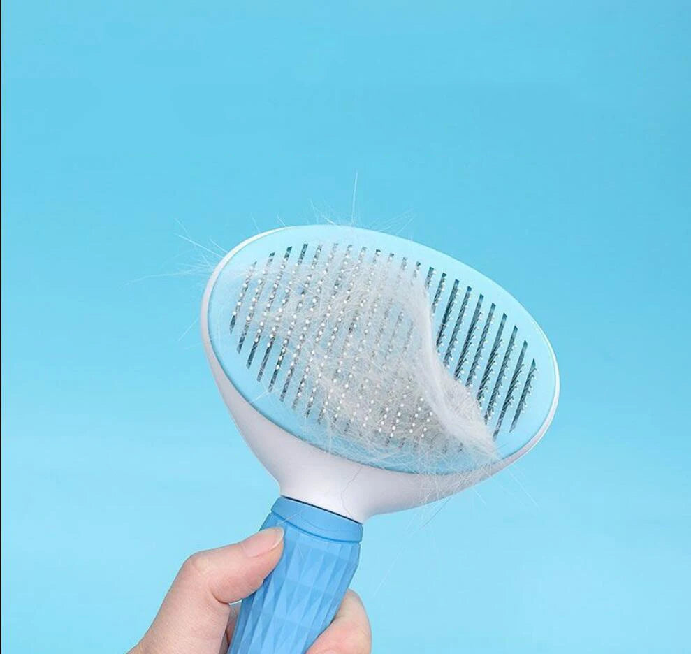 Stainless Steel Pet Grooming Brush for Dogs & Cats