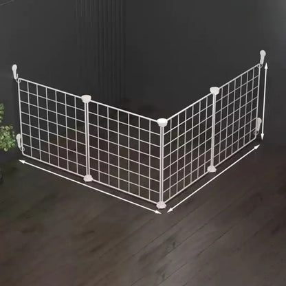 Pet Safety Fence – Indoor Training & Isolation Barrier for Rabbits, Kittens & Puppies