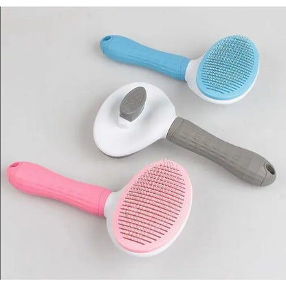 Stainless Steel Pet Grooming Brush for Dogs & Cats